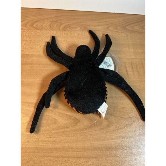Ty Beanie Baby - Spinner the spider - w/protector 1996 - Picture 8 of 11